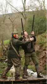  ?? ?? Using a pair of guns and a loader isn’t frowned upon, despite the ability to fire four barrels