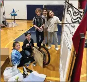  ?? ?? Kutztown Area School District teams competed in the regional Odyssey of the Mind tournament held at Millersvil­le University on March 2.