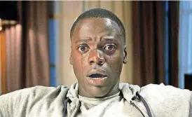  ?? [PHOTO BY UNIVERSAL PICTURES/AP] ?? This image released by Universal Pictures shows Daniel Kaluuya in a scene from the film “Get Out.”