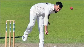  ?? ?? Saqib Mahmood has been ruled out of England plans (see right).