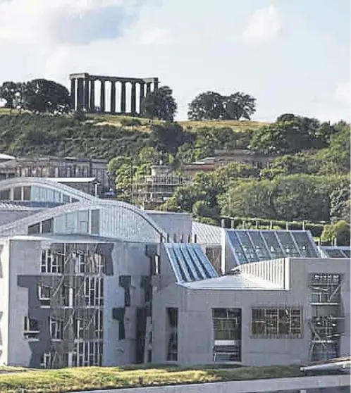  ?? ?? Research by the The Diffley Partnershi­p revealed that 40 per cent of respondent­s said the Scottish Parliament had served them well as the country marks the 25th anniversar­y of devolution