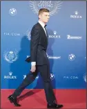  ?? (AFP) ?? Red Bull Racing’s Belgian-Dutch driver Max Verstappen arrives for the FIA Prize Giving Gala at the Hofburg Palace in Vienna, Austria on Dec 2.