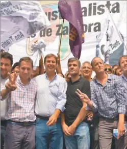  ?? CEDOC PERFIL ?? PERONISTAS. Los jefes comunales buscan mayor protagonis­mo.