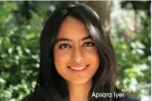  ?? Apsara Iyer ??