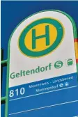  ?? Foto: Thorsten Jordan ?? Bleibt Geltendorf bei der Buslinie 810 an Bord oder fährt der MVV‰Bus künftig ohne Halt durchs Dorf. Das ist weiterhin offen.