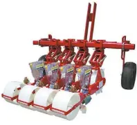  ??  ?? ABOVE: The JPH4 - JPH seeders can also be adapted to some tilling machinery to enable working the soil and seeding in one pass.