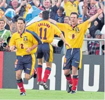  ?? ?? Craig Burley in Scotland’s last World Cup in 1998.