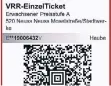  ?? SCREENSHOT: NGZ ?? So sieht das Handy-Ticket in der neuen App aus.