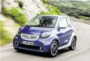  ?? BILD: SN/SMART ?? Der neue smart fortwo bei Pappas.