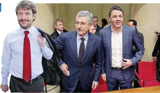  ?? Ansa ?? L’ex renziano Civati è stato amico di Matteo Renzi con cui organizzò la prima Leopolda. Poi Massimo D'Alema