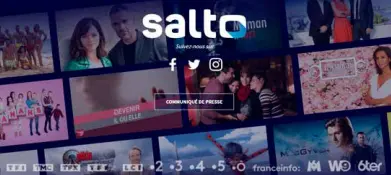  ?? [DR] ?? TF1, M6 et France Télévision se sont unis pour proposer une plateforme commune. Baptisée Salto, elle se veut une offre à la française, complément­aire aux autres sites.