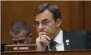  ??  ?? Michigan congressma­n Justin Amash: ‘We need new voices on the national stage running for national office, including the presidency.’ Photograph: J Scott Applewhite/