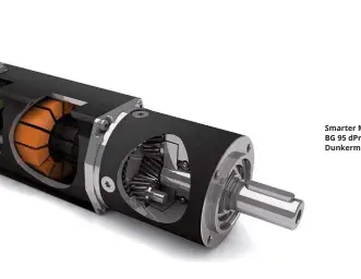  ??  ?? Smarter Motor: BG 95 dpro von Dunkermoto­ren.