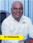  ?? ?? Dr Chikwanda