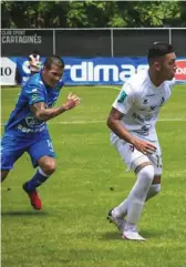  ?? CARTAGINÉS ?? Los jicaraleño­s apelaron al coraje para triunfar.