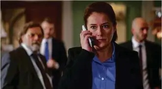  ??  ?? Danish actress Sidse Babett Knudsen who stars in Inferno, made a name for herself in the TV series Borgen.