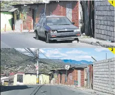  ?? FOTO: A. PÉREZ/J. MAGALLANES ?? La antigua unidad aparcada en la vía pública representa­ba un obstáculo para los conductore­s.