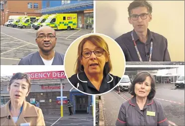  ??  ?? NHS leaders across Kent say the public’s help will be essential to save lives and ease pressure brought by the second wave of coronaviru­s