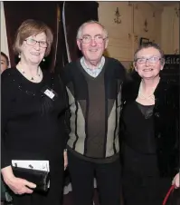  ??  ?? Loretta Neary, Padraic Neary and Mary Walsh.