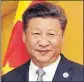  ??  ?? ■ Xi Jinping.