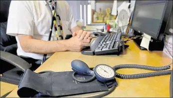 ??  ?? Wilf Williams of Kent’s Clinical Commission­ing Group says many health staff are concerned about seeing patients in person