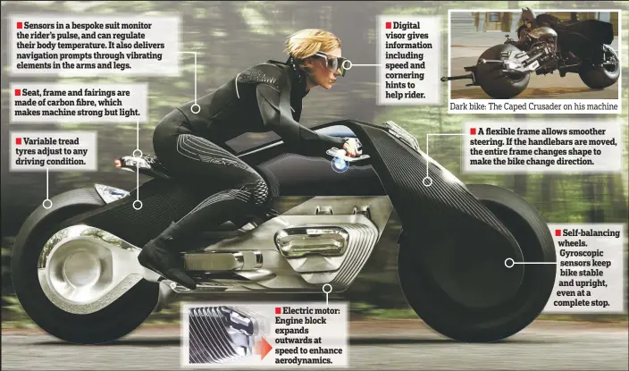 The BMW Batman bike you can't fall off - PressReader