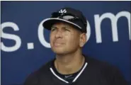  ?? LYNNE SLADKY — AP FILE ?? Alex Rodriguez is back on the field for the Yankees in his new role as an instructor. He arrived Friday at the team’s minor league complex in Tampa, Fla. to work with prospects taking part in instructio­nal league.