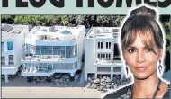  ??  ?? TERROR: Halle Berry’s home was raided by pirates