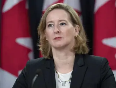  ?? ADRIAN WYLD/THE CANADIAN PRESS ?? Bank of Canada senior deputy governor Carolyn Wilkins insisted the central bank “has the tools to bring inflation back to target” as both the price of oil and the value of the Canadian dollar continue to slide.