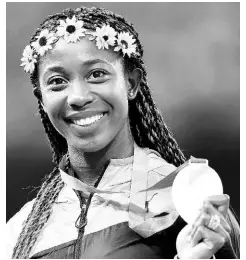  ??  ?? Shelly-Ann Shelly-Ann Fraser-Pryce