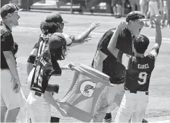  ?? Rod Aydelotte/Contributo­r ?? Pearland heads to the Little League World Series after winning the Southwest Regional Little League baseball championsh­ip Tuesday.