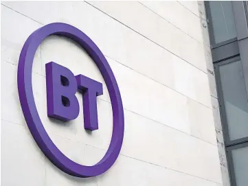  ?? ?? FIRST: Telecoms giant BT is facing its first national strike since privatisat­ion in the ’80s.