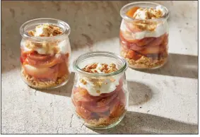  ?? (For The Washington Post/Tom McCorkle) ?? Apple Pie Parfaits