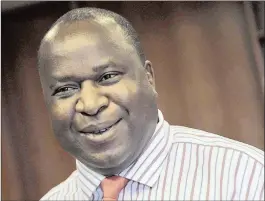  ?? PHOTO: MASI LOSI ?? Former Reserve Bank Governer Tito Mboweni allegedly said to Michael Oatley that “the process has moved on to such an extent that we want to close this matter.”