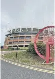  ??  ?? Sunderland’s Stadium of Light.