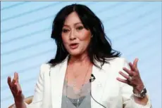  ??  ?? Skuespille­r Shannen Doherty har vaeret en del af flere kampagner for at støtte op om kraeftfors­kning, blandt andet for organisati­onen "Stand up to Cancer". Foto: Mario Anzuoni