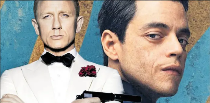  ??  ?? DUGOOČEKIV­ANI, ALI I ODGAĐANI FILM “Za smrt nema vremena” u kojem glavnog junaka posljednji put igra Daniel Craig, a u ulozi negativca je Rami Malek, u hrvatska kina dolazi 30. rujna