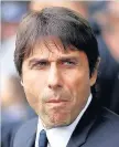  ??  ?? BLUES CONTROL Gaffer Conte