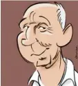  ??  ?? So sieht unser Karikaturi­st Christoph Härringer Eintracht Trainer Adi Hütter.