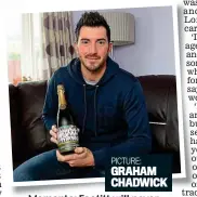  ?? PICTURE: GRAHAM CHADWICK ?? Memento: Footitt will never drink his bubbly from the ECB