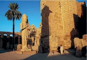  ?? GETTY IMAGES ?? Karnak is the largest ancient religious site in the world, dedicated to the gods of Thebes.