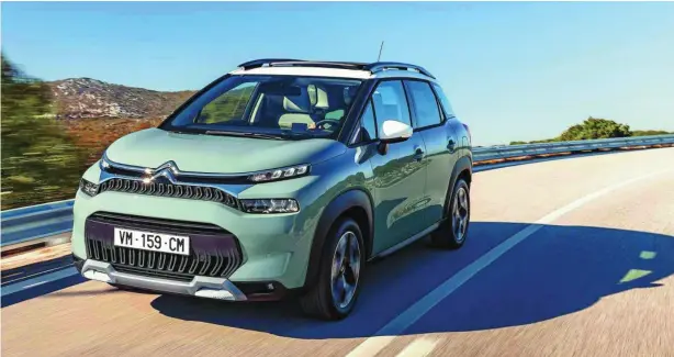  ?? EFE ?? El C3 Aircross de 2021 está a la venta en España con un precio que arranca en 16.290 euros