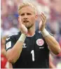  ??  ?? KASPER SCHMEICHEL: Under-employed