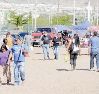  ?? CARLOS VILLALOBOS ?? Siguen a la alza los contagios por Covid-19 en el estado de Chihuahua.