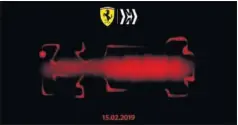  ??  ?? EXPECTACIÓ­N. El nuevo Ferrari presentará una imagen diferente.