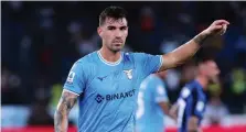  ?? ?? Alessio Romagnoli, difensore della Lazio