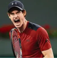  ??  ?? Vocal critic: Andy Murray had called for the rankings system to be adjusted to ensure fairness. — AFP