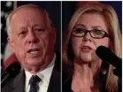  ??  ?? LEFT: A recent poll from NBC News and Marist College found 52 percent of suburban respondent­s said they would vote for Phil Bredesen for the U.S. Senate, compared with 43 percent for Blackburn. GEORGE WALKER IV/THE