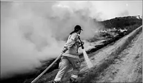  ??  ?? Dozens of balloonbor­ne incendiary devices have been floated into southern Israel igniting more than 80 fires, the military says. (Photo: Al Jazeera)