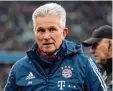  ?? Foto: dpa ?? Wieder im Einsatz: Der zuletzt erkältete Jupp Heynckes.